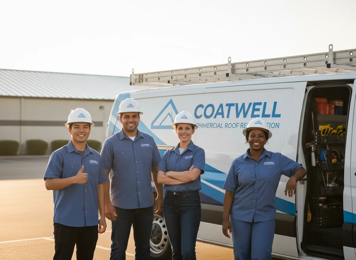 Commercial roof coating company in Barton City, MI